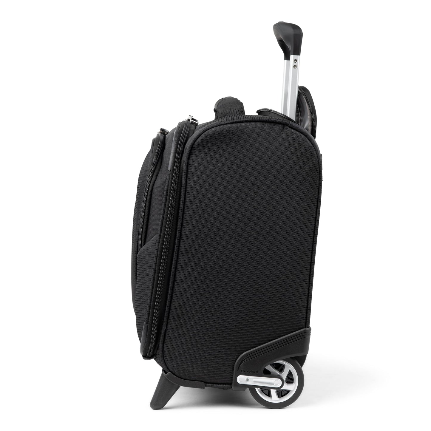 Travelpro Maxlite 5 Lightweight Rolling Underseat Tote Bag, Black, 14"