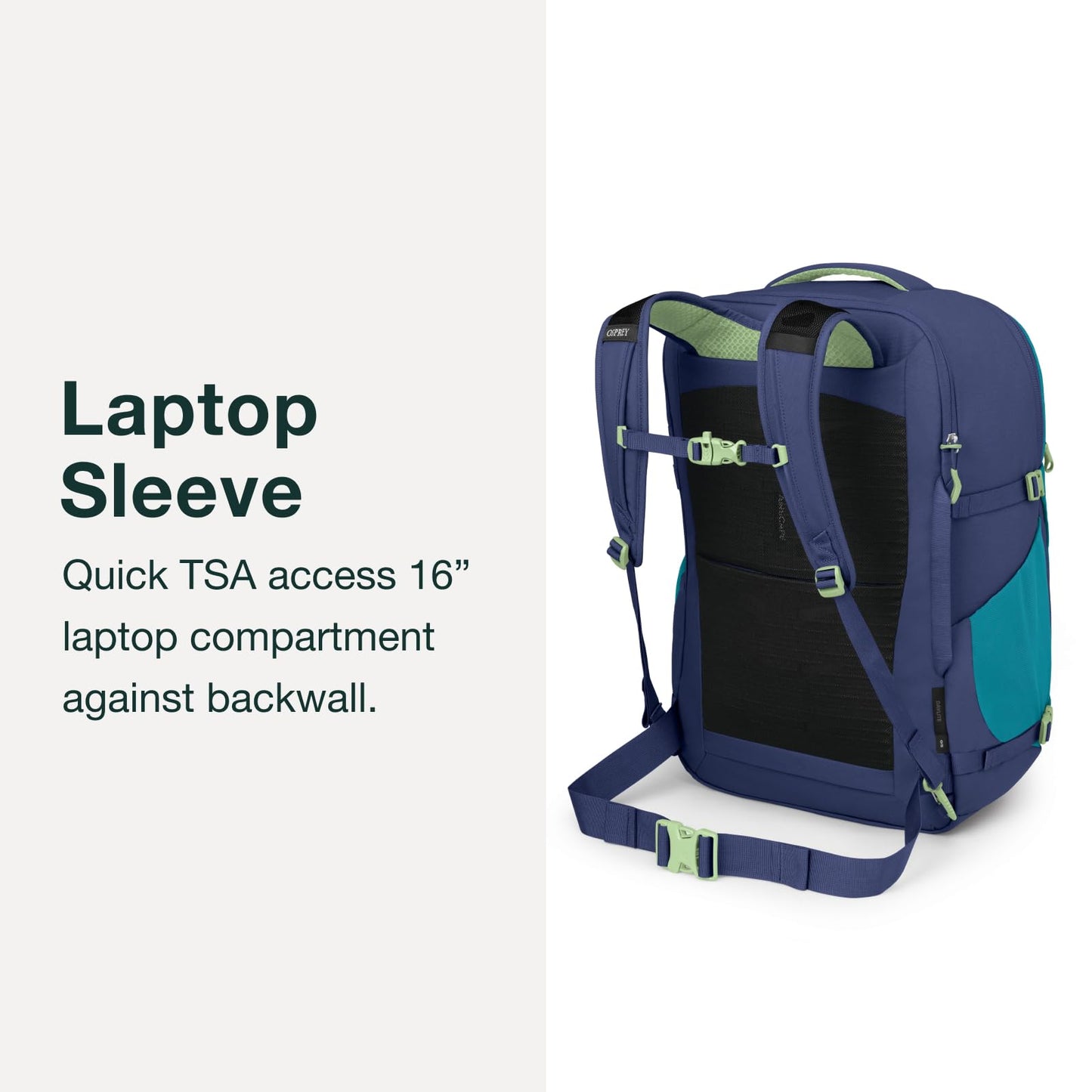 Osprey Daylite 44L Carry-On Travel Backpack | Black