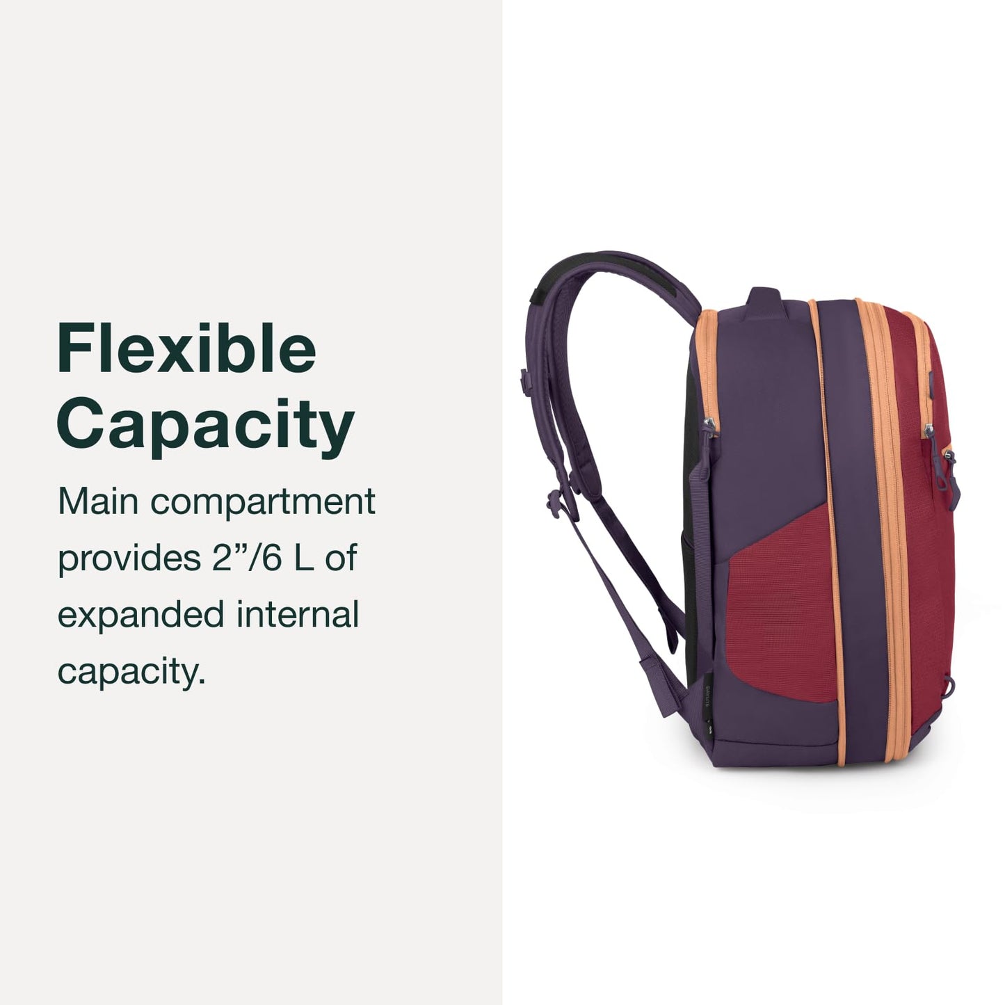 Osprey Daylite Expandable 26+6L Travel Pack | Tunnel Vision Grey