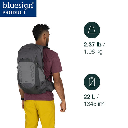 Osprey Talon 22L Men's Lightweight Hiking Daypack | Black