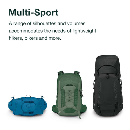 Osprey Talon 22L Men's Lightweight Hiking Daypack | Black