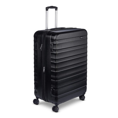 Amazon Basics 30" Hardside Large Checked Luggage Suitcase Black