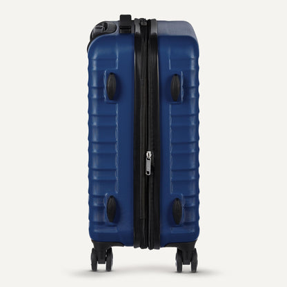 Amazon Basics 2-Piece Hardside Luggage Set 21" & 30" Navy Blue