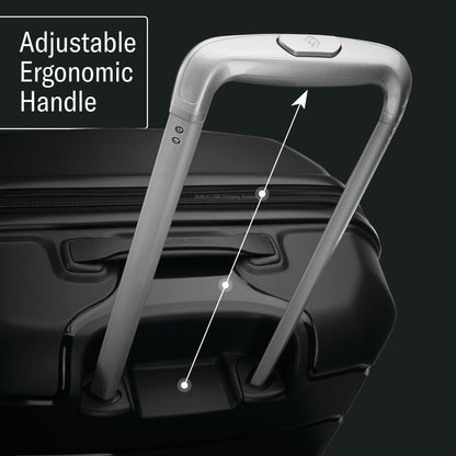 Samsonite Freeform Hardside Expandable Carry-On Spinner Luggage, Black