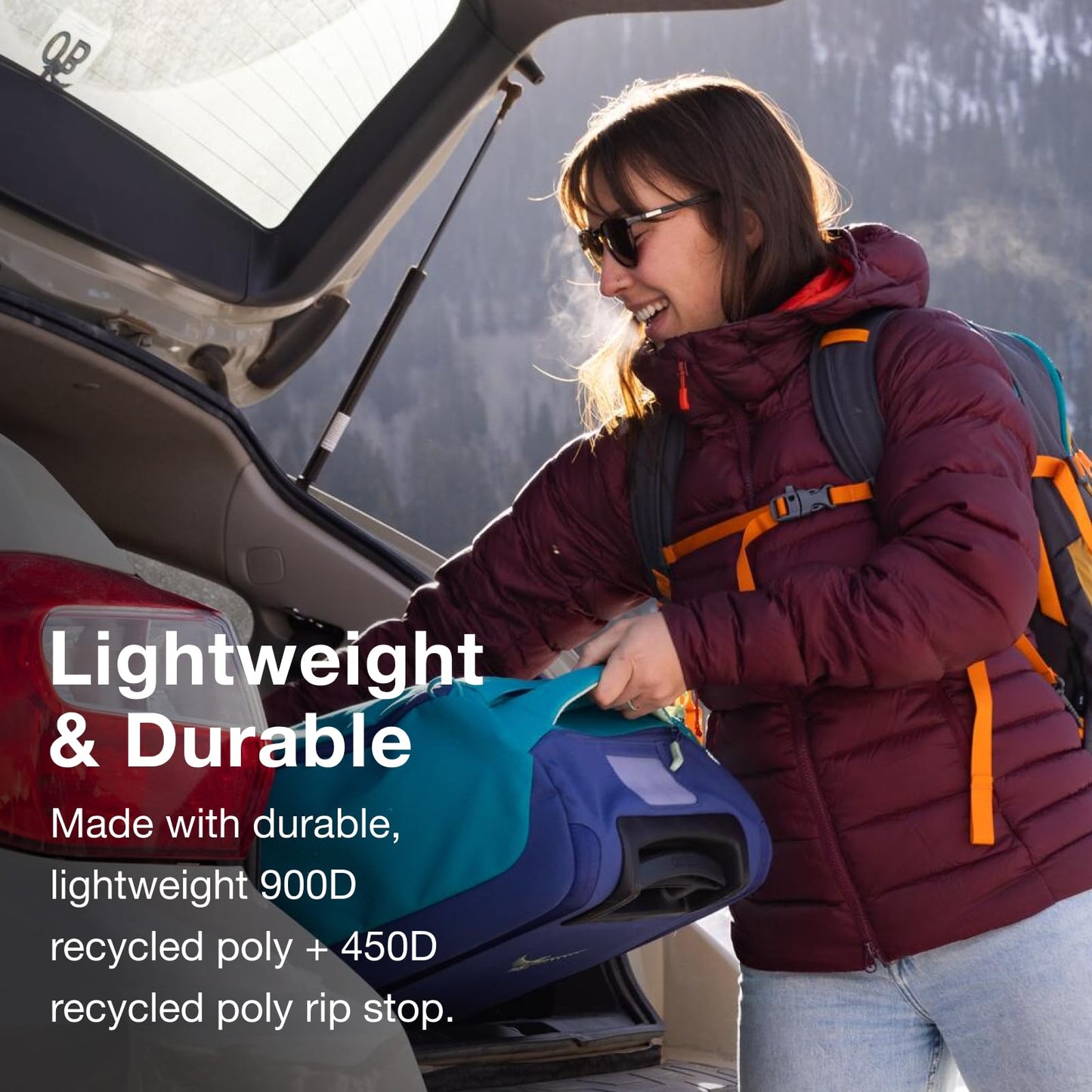 Osprey Daylite 40L Wheeled Carry-On Duffel | Night Shift Blue
