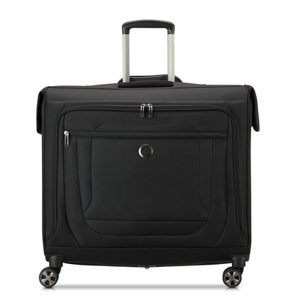 DELSEY PARIS Helium DLX Rolling Garment Bag Spinner Wheels Black