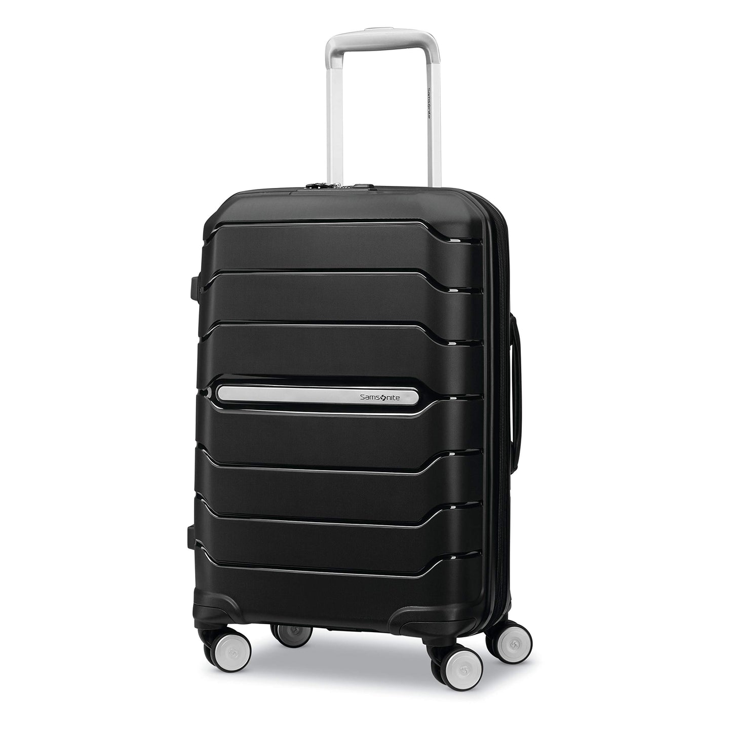 Samsonite Freeform Hardside Expandable Carry-On Spinner Luggage, Black