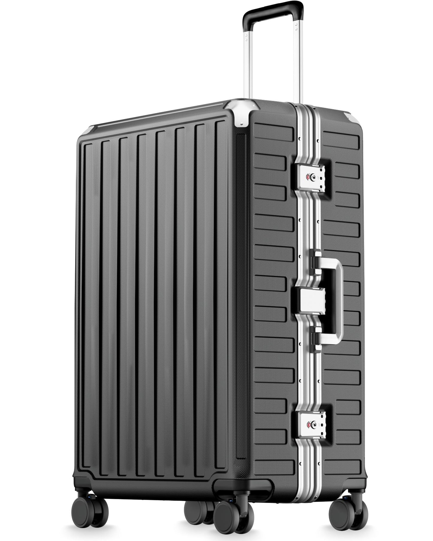 Luggex 28" Zipperless Aluminum Frame Polycarbonate Suitcase