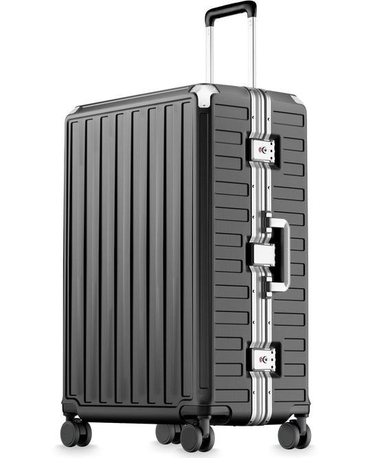 Luggex 28" Zipperless Aluminum Frame Polycarbonate Suitcase
