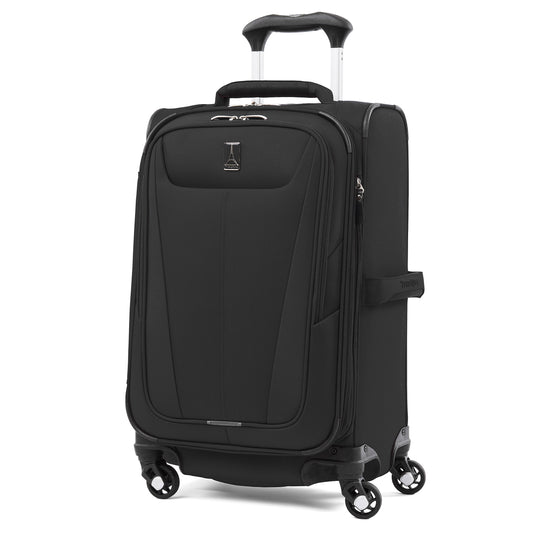 Travelpro Maxlite 5 Softside Expandable Carry-On Spinner Luggage, Black