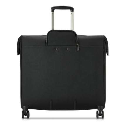 DELSEY PARIS Helium DLX Rolling Garment Bag Spinner Wheels Black