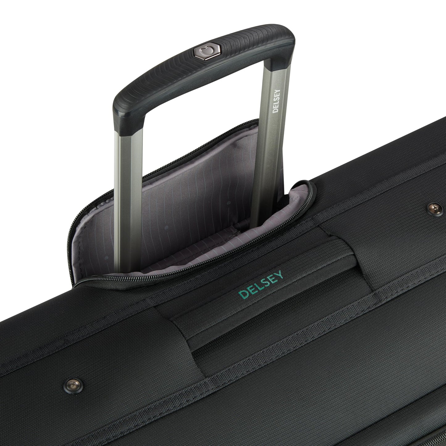 DELSEY PARIS Helium DLX Rolling Garment Bag Spinner Wheels Black