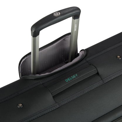 DELSEY PARIS Helium DLX Rolling Garment Bag Spinner Wheels Black